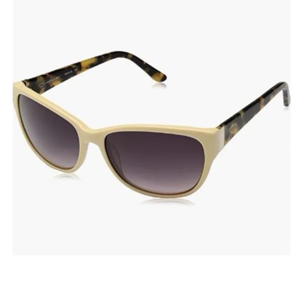 OSCAR DE LA RENTA Cream SSC5138 Cateye Sunglasses